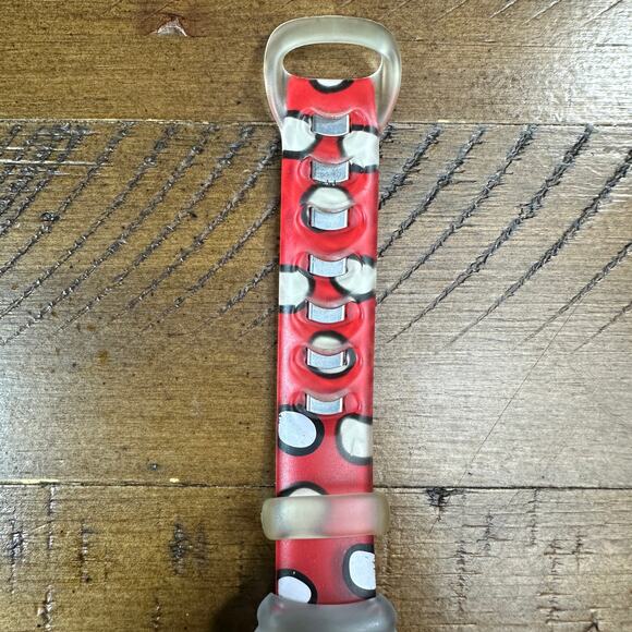 Vintage Red Mickey Mouse Disney Sports Watch for Women New Battery main image 14